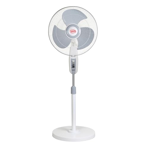 Image of MAGIC Pedestal Fan 400mm | High Speed 2100 RPM Motor | 90 CMM Air Delivery | Adjustable Height | 3 Speed Settings | Wide Angle Oscillation |Standing Fan for Home & Office