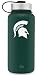 Simple Modern 32oz Summit Water Bottle - Michigan State Spartans Vacuum Insulated 18/8 Stainless Steel Travel Mug - Michigan State