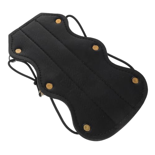 WOONEKY Finger Tab Arm Guard Traditional Forearm Protector Wrist Guard Outdoor Sports Gear