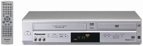 Remanufactured Panasonic PV-D4734S Double Feature Progressive Scan DVD/VCR Combo (Renewed)