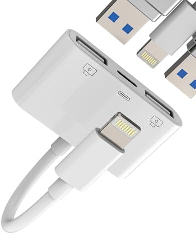 Adattatore Lightning A USB Mcdodo 2 Pezzi - Compatibile Con IPhone IPad Per Fotocamera, Tastiera E Mouse