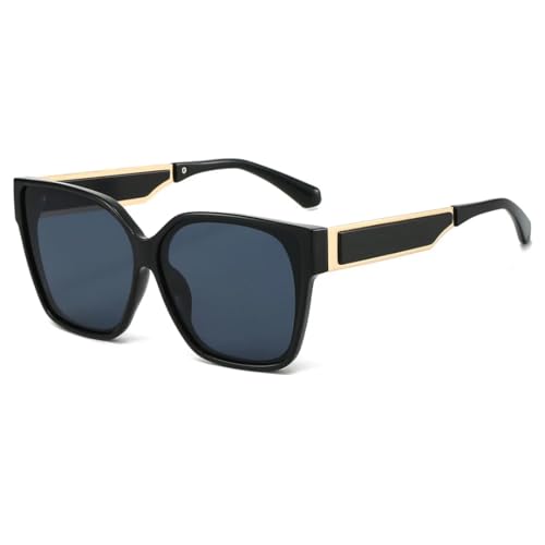 Lunettes de soleil carrées pour flâner en ville sous le soleil d'été