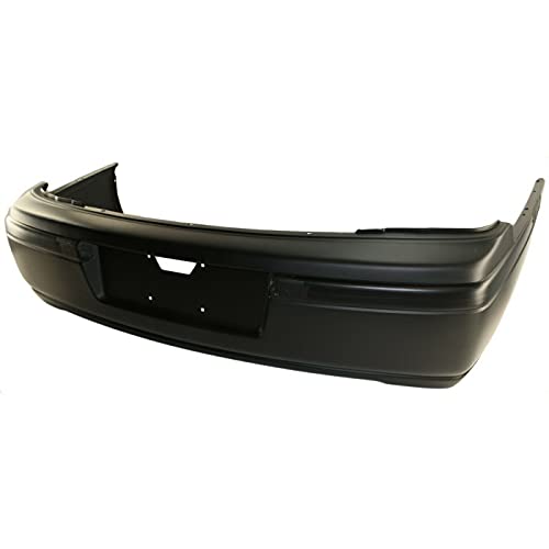 Image of FitParts Compatible with Chevrolet Impala 2000-2004 Rear Bumper Cover | Primed, With Molding Holes, Sedan, Ready to Paint, OEM 12335487, GM1100622