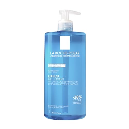 La Roche-Posay Lipikar Gel Lavant Hautberuhigendes sanftes Duschgel für trockene empfindliche Haut Mit Niacinamid Zur täglichen Reinigung