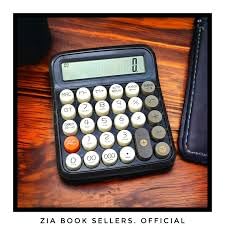 Image of Arsenio New Colorful Mechanical Calculator Easy to Press Button 12 Digit Large Display Calculator for School Office Business Home (Multicolor) (Design-07)