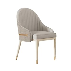 HAQMG Gepolsterter Moderner Meetingraumstuhl Hellgrau