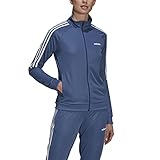 adidas,womens,Sereno 19 Track Top,Crew Blue/White,Large