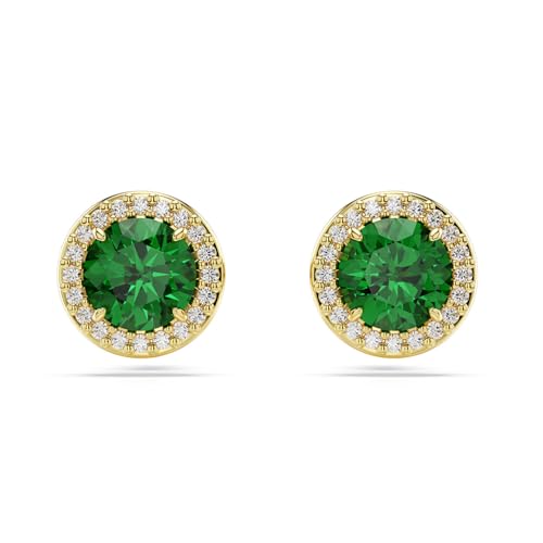 Boucles d'oreilles Swarovski 5680562 Una Angelic en cristal et métal doré