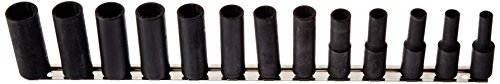 Williams 36924 Impact Socket Set 3/8-Inch Drive Deep, 12-Point, 13-Piece