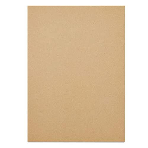 Juvale Flat Cardboard Sheets - 5 x 7 in, Brown, 200 Pack, 2 mm Thick - Bulk Corrugated Cardboard Sheets & Chipboard for Mailer Inserts & Dividers - Craft Board & Backing Board