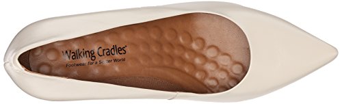 Walking Cradles Women's Sophia Dress Pump,Bone,9 W Us #TOP4