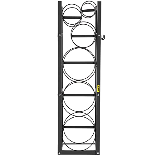 BestEquip Refrigerant Tank Rack with 3-30lb and Other 3 Saving Space Cylinder Tank Rack 46x13x4-inch Refrigerant Cylinder Rack Gas Cylinder Racks and Holders for Gas Oxygen Nitrogen Storage
