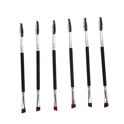 HAPINARY 6pcs Eyebrow Angled Brush for Suit for Women Multifunctional Brow Makeup Brush Set for Birthday Present