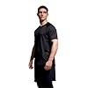 Canterbury Men's Small Logo Superlight T-Shirt | Training Top | Breathable | Quick Drying Technical T-Shirt, Black/Gunmetal Grey, XL #2