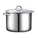 Cook N Home 16 Quart Stockpot with Lid, Stainless Steel