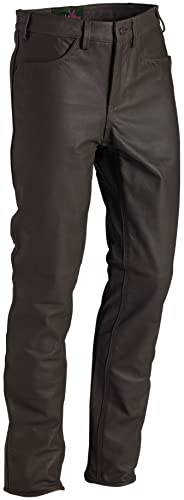 Pantalon de chasse en cuir de buffle véritable Oefele conçu pour durer