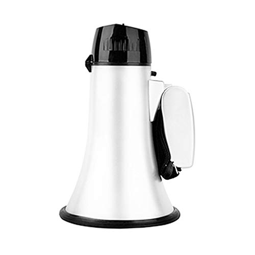 Besportble Portable Speaker Bullhorn Megaphone 1 Pc Mini Megaphone Handheld Megaphone Hawk Trumpet Bullhorn For Football Soccer Baseball Fans Cheering (White) Megaphone Speaker Air Horn #TOP3