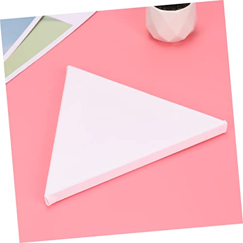 Tablero de pintura creativa triangular para solucionar la falta de espacio decorativo DIY 4