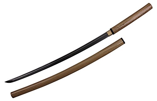 Onikiri F-906-WD Handmade Japanese Shirasaya Samurai Katana Sword Sharp, 40