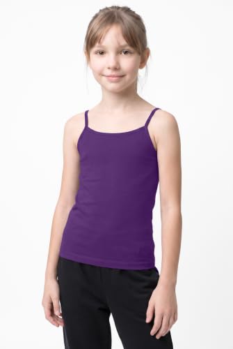 Image of Kurve Girl's Sleeveless Tank Top - Stretch Undershirts Cami Camisole, UV Protective Fabric, Rated UPF 50+ (Made in USA)
