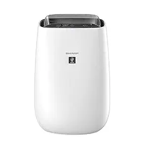 Room Air Purifier FP-J40M-W with Plasmacluster Ion Technology, Haze Mode and Sleep Mode | Coverage Area: upto 350 ft