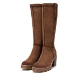 Refresh 172123, Damskie buty do kolan, Camel, 40 EU, brązowym;, 40 EU