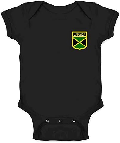 Jamaica Soccer Retro National Team Jamaican Infant Baby Boy Girl Bodysuit