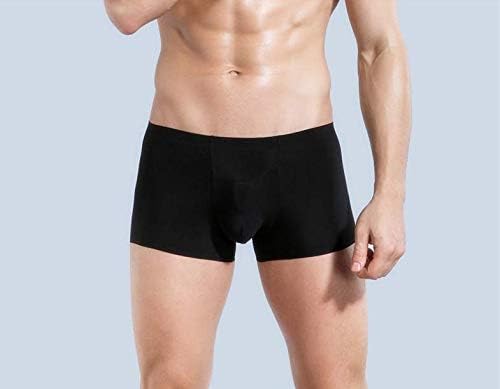 Men's Underwear 3D Stereo One-Piece Men's Ice Silk Boxer Breathable Seamless Sexy See-Through Transparent Briefs - Image 2