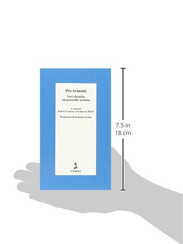 Pro Armenia. Voci Ebraiche Sul Genocidio Armeno - 3