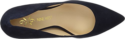 NINE WEST Fifth9X9 Navy Suede Pumps-W-8.52