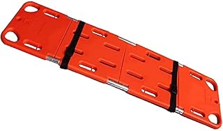 Emergency Rescue Stretcher, Portable Foldable Spine Board with Fixed Strap for Swimming Pool, Hospital, Clinic, Home, Ambulance Use