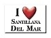 Enjoymagnets SANTILLANA del MAR (S) Souvenir IMANES DE Nevera ESPAÑA CANTABRIA IMAN Fridge Magnet Corazon I Love