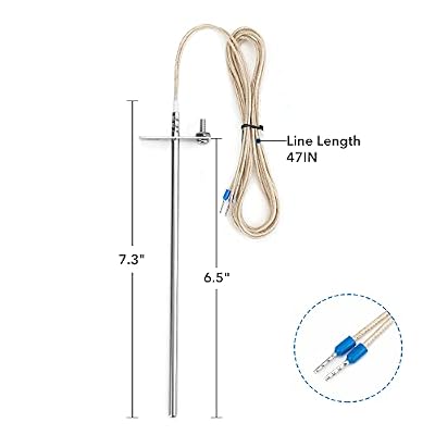 Stanbroil RTD Temperature Probe Sensor Replacement for Traeger Pellet Grills (Except PTG)