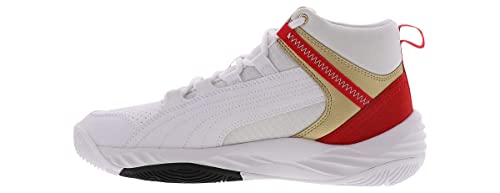 Puma Rebound Future Evo Basketball Shoe Mens Basketball Dm Us Whiteblackhigh Risk Redteam Gold #TOP4
