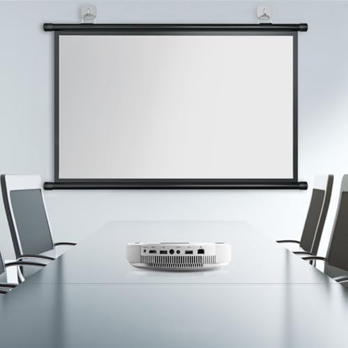 Pantalla manual para proyector 30" formato 4:3 y 16:9