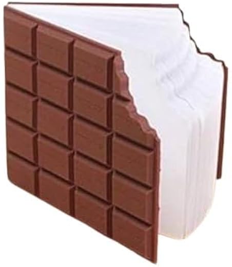 INK SPOT® Chocolate Shape Notebook Bite Design Diary Cute Notepad for Kids Creative Gift Stationery Mini Memo Book for Sch...