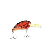Fishing Lure Rare Crankbait c64m306 Medium Dive Crawdad Red Durable Lures for Freshwater Saltwater Fishing Kit Multi-Purpose Fishing Equipment Gear