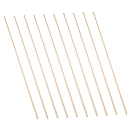 jojofuny Tiras De Moldura De Madera Para Ventanas Mosquitera, Molduras Decorativas Isósceles De 10 Mm x 50 Cm, 10 Piezas, Para Bricolaje Interior y Exterior