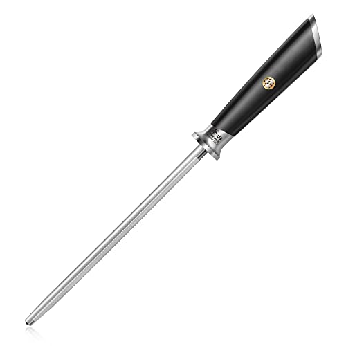 Cangshan ELBERT Series High-Carbon 8-Inch Honing Steel (Blac...