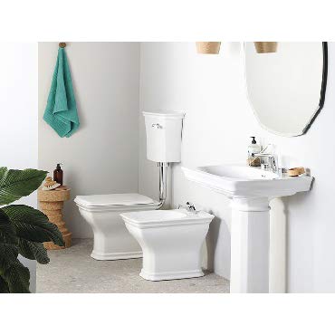 Art Ceram Lavabo de Pedestal 68 x 50 cm Civitas