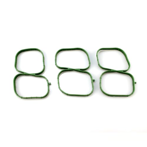 Image of Intake Manifold Gasket Set FIT for 2007-2012 Ford Edge Flex Fusion Taurus Taurus X, 2007-2015 Mazda 6 CX-9, 2007-2012 Lincoln MKS MKT MKX MKZ, 2008-2009 Mercury Sable, MS97118