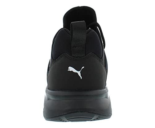 Puma Men's Enzo 2, Puma Black-Puma White, 9 #TOP3