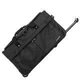 MADISSON Valise Cabine 2 roulettes - Compatible Low Cost EasyJet et Ryanair - 52X28X30 /Noir