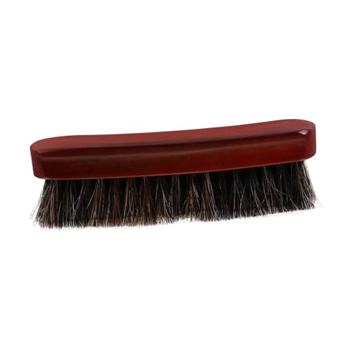VALICLUD Cepillo para los Zapatos Limpiador de Manchas Auto Trapo de Alambre para Lavar Platos zócalo Pincel escobilla rozalen Shine Polish Equipo Cepillo para Zapatos Cabello de Caballo