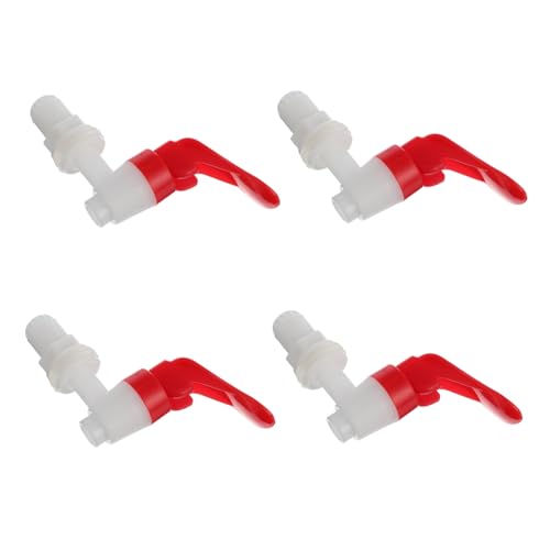 Mobestech 1 Juego Grifo Dispensador De Vino Reemplazo Llave De Cubo Petacas De Alcohol El Plastico 4 Piezas