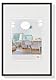 walther design Bilderrahmen schwarz 18 x 24 cm New Lifestyle Kunststoffrahmen KV824B