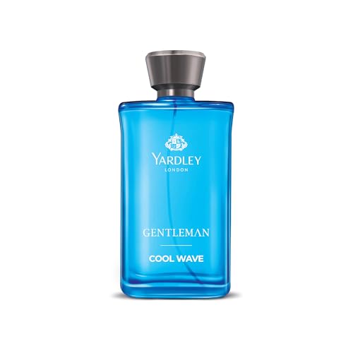 Image of Yardley London Cool Wave | Eau De Parfum | Long Lasting International Perfume for Man | Mint Aqua Patchouli Fragrance | Upto 15% dosage | 100ml EDP| Ideal Gift for Man