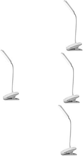 EXCEART 4 unids libro luz estudio lámparas para escritorio cabecero luz de lectura oficina escritorio lámpara debajo del gabinete iluminación