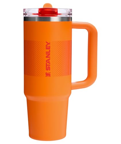 Image of STANLEY Quencher ProTour Flip Straw Tumbler with Leakproof Lid 30 oz | Built-in Straw and Handle | Cup Holder Compatible for Travel | insulated Stainless Steel Cup | BPA-Free | Goldenrod Fade