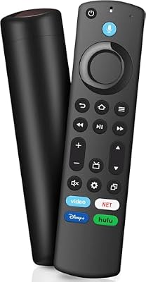Replacement Voice Firestick Remote for All Fire Smart TV Cube, Fit for TV Stick 4K Max/4K(1st/2nd Gen), TV Stick(2nd/3rd Gen), TV Stick Lite/HD, Fit for Insignia/Toshiba/TCL/Hisense Smart TVs